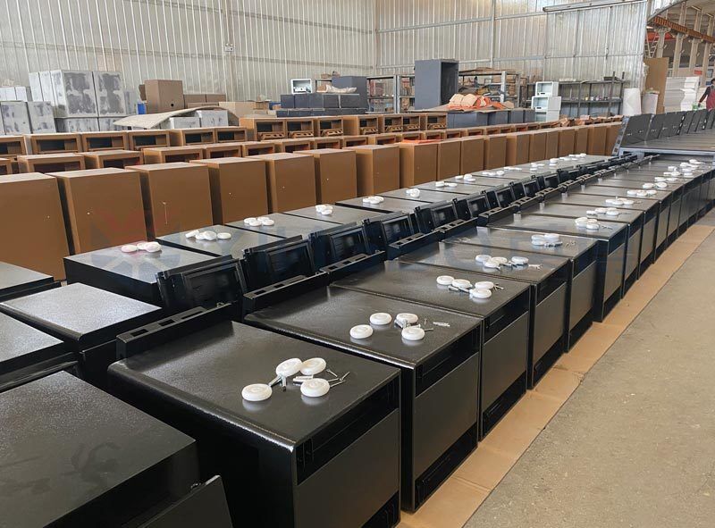 Hebei Yingbo Safe Boxes Co., Ltd linha de produção do fabricante