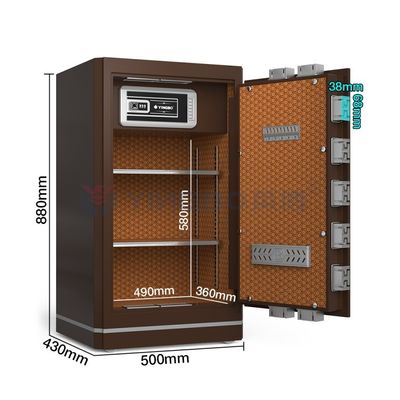 H880mm Caixa de segurança doméstica Bloqueio digital eletrónico