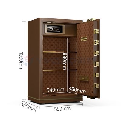 H1000mm aço sólido luxo escritório impressão digital fechadura caixa de segurança para segurança YB/N7-100