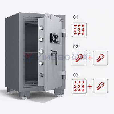 H880mm Smart Fire Proof Safes For Sale Dual Alarm Resistente ao fogo Safe For Home YB/FH-88
