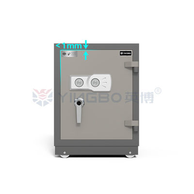 Caixa de segurança à prova de fogo de 90 kg com fechadura de chave dupla para segurança doméstica YB/FG-58