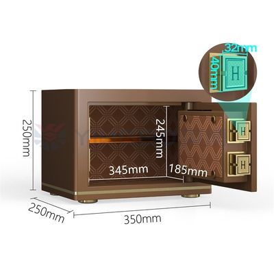 H250mm Fecho Eletrônico Caixa de Segurança de Escritório