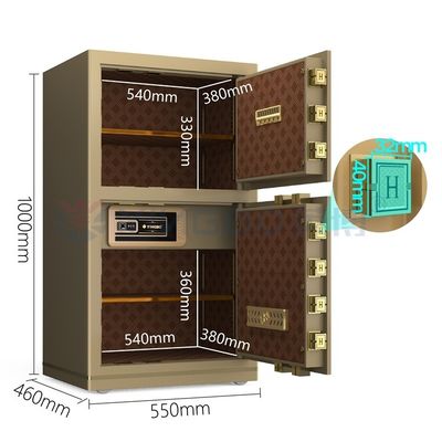 H1000mm Caixa de segurança de fechadura electrónica digital para segurança de escritório YB/N7-100D