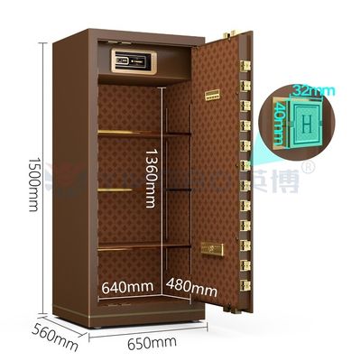 Caixa de segurança de escritório inteligente de luxo H1500mm YB/N7-150