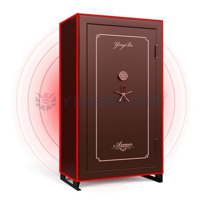 Anti-roubo erguer resistente, seguro, pesado, à prova de fogo, caixa segura, OEM, fábrica personalizada de gabinete de armas