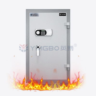 Caixa de segurança de documentos de 150 kg, ignífugo, fechadura digital eletrônica, chave de segurança