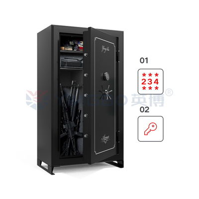 75 min Rating de resistência ao fogo Rifle grande caixa segura Eletrônica Password Lock