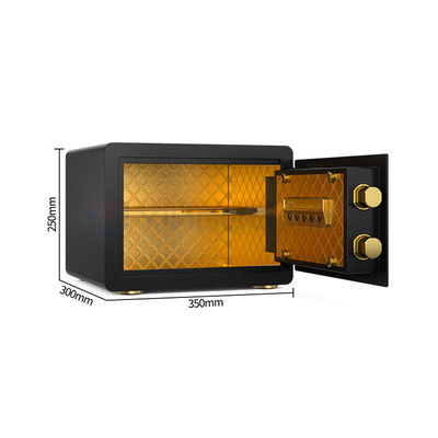 Diâmetro 32MM parafusos casa caixa de segurança à prova de fogo para armazenamento seguro