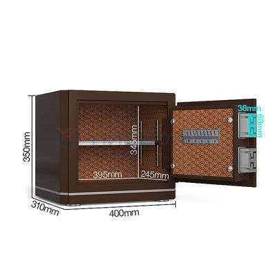 Altura 350mm caixa de segurança para residência personalizada com parafusos duplos T patenteados