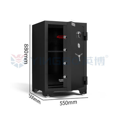 H880mm Casa Armazenamento Pessoal Caixa-Sefe Incandescente Bloqueio Impressão Dedo Anti-roubo