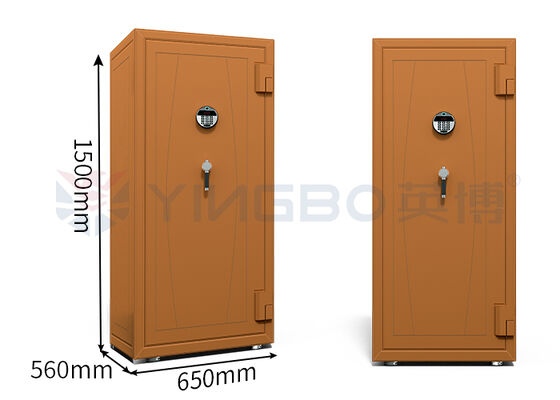 Cofre à Prova de Fogo para Relógios e Joias de Luxo para Casa para Armazenamento de Passaportes