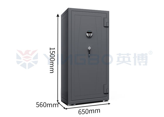 Guarda-chuva de jóias resistente ao fogo revestida de couro Guarda-chuva com enrolador de relógio