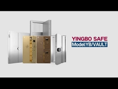 Portão de cofre pesado para segurança bancária de escritório