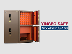 H1680mm Jewelry Watch Winder Safe Box Alarme duplo