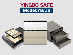 Caixa de segurança para jóias de aço maciço YB/JB