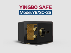 YB/SC-25 impressões digitais pretas fechar cofres caseiros