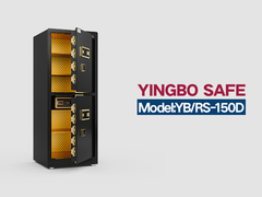 YB/RS-150D impressões digitais fechado cofres domésticos preto