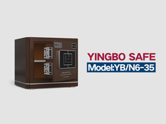 YB/N6-35 impressão digital fechadura casa cofres de aço maciço