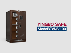 YB/N6-100 alarme duplo inteligente cofres-forte domésticos de aço maciço