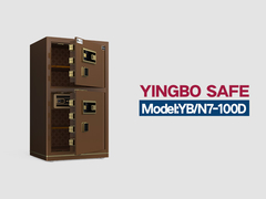 Caixa de segurança de escritório inteligente de luxo de aço maciço para segurança YB/N7-100D