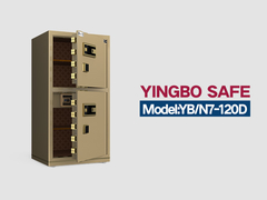 H1200mm Alarme duplo de caixa de segurança de escritório inteligente de aço sólido