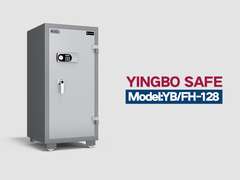 Caixa de segurança com fechadura digital eletrónica, anti-roubo e à prova de fogo YB/FH-128