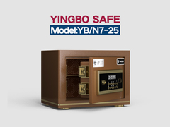 YB-N7-25- caixa de segurança de escritório - fechadura electrónica de café