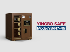 YB-N7-45 Caixa de segurança de escritório - fechadura electrónica de café