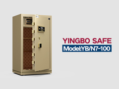 Caixa de segurança de escritório YB-N7-100 - fechadura electrónica de ouro