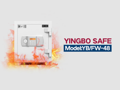 Caixa de segurança à prova de fogo YB-FW-48