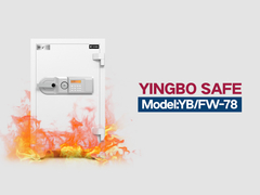 Caixa de segurança à prova de fogo YB-FW-78