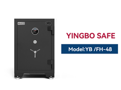 Detailed Display of H480mm Small Fireproof Safe